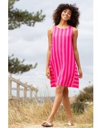 Kite - Hengistbury Woven Shift Dress Azalea Stripe - Lyst