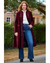 Joe Browns - Helena Military Long Moleskin Coat - Lyst