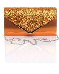 AJVANI - Glitter Envelope Evening Prom Party Clutch Shoulder Bag - Lyst