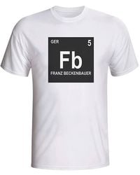 Germany - Franz Beckenbauer Periodic Table T-Shirt - Lyst