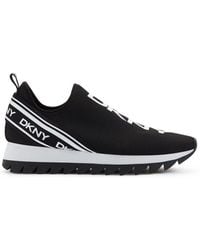 DKNY - Abbi Slip On Sneaker Black/white - Lyst