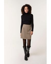 Blue Vanilla - Elasticated Waist Mini Skirt - Lyst