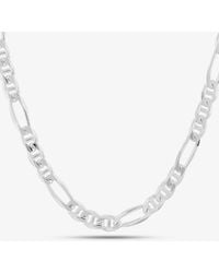 T.H.Baker - Sterling 22 Inch Figaro Chain 8.15.0026 - Lyst