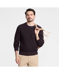 Lands' End - Tall Shaker Rib Drifter Cotton Jumper - Lyst