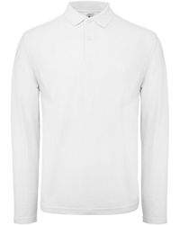 Bc - Collection Long Sleeve Polo Shirt - Lyst