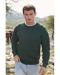 Fruit Of The Loom - Raglan Sleeve Belcoro Sweatshirt - Lyst