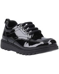 Hush Puppies - Keeley Lace Up Patent Senior - Lyst