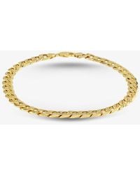 T.H.Baker - 9Ct 8.5 Inch Curb Chain Bracelet D152306Wb - Lyst