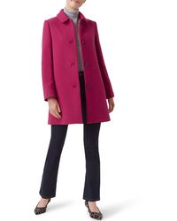 Hobbs Bright Pink 'fia' Coat