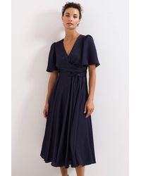 Phase Eight - Petite Abbie V-Neck Dress - Lyst
