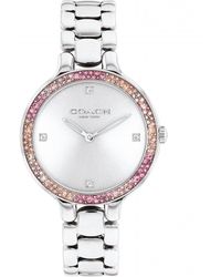 COACH - Chelsea Stainless Steel Fashion Analogue Quartz Watch - 14504165 - Lyst