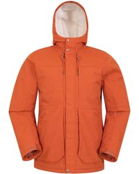 Mountain Warehouse - 'Coastline' Breathable Fleece Lined Waterproof Hooded Borg Jacket - Lyst
