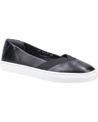 Hush Puppies - 'Tiffany' Smooth Leather Slip On Shoes - Lyst