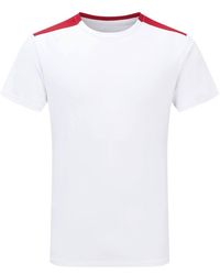 Tridri - Performance Contrast T-Shirt - Lyst