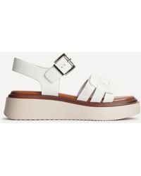Linzi - Zuri Flatform Sandals - Lyst
