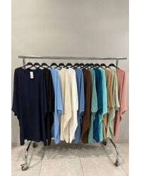 Rebellious Fashion - Devon Oversized Batwing Sleeve Flared Dress - Lyst