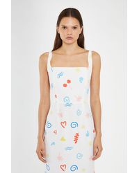 Shnoo - Square Neck Maxi Dress - Lyst