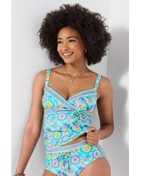 Joe Browns - Tankini Top With Vibrant Print & Clasp Detail - Lyst
