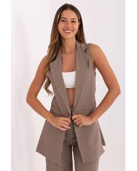 Love Lace - Essential Classic Modern Gilet - Lyst