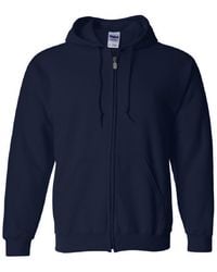 Gildan - Heavy Blend Full Zip Hooded Sweatshirt Top - Lyst