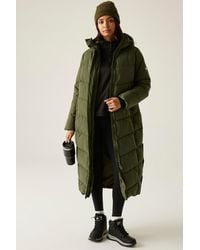 Regatta - Eloria Longline Hooded Insulating Quilted Jacket - Lyst