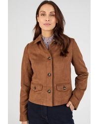 DAMART - Suedette Jacket - Lyst
