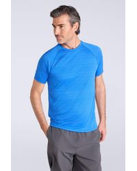 Mountain Warehouse - 'Endurance' Striped Short Sleeve Tee Lightweight Quick Dry T-Shirt - Lyst