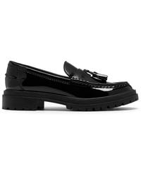 Clarks - Brena Edge Patent Loafers, Slip Ons - Lyst