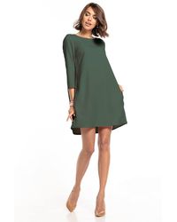Love Lace - Pleated Back Dress With Pockets - Lyst