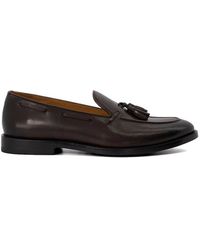 Dune - 'sanders' Leather Loafers - Lyst