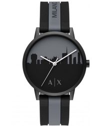 Armani Exchange - Stainless Steel Fashion Analogue Quartz Watch - Ax2742 - Lyst