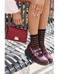 Love Lace - Half Shoes Adjustable Buckle Strap Comfort Rounded Toe Daylong - Lyst
