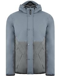 Weekend Offender - Long Sleeve Zip Up Ice Kyoto Jacket - Lyst