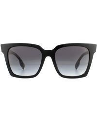 Burberry - Square Black Grey Gradient Be4335 Sunglasses - Lyst