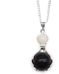 KDMD - Gemstone Healing Hands Pendant - Lyst