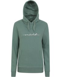 Mountain Warehouse - Wanderlust Hoodie Embroidered Cotton Pullover - Lyst