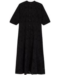 Ted Baker - Nikaia Three Quarter Sleeve Regular Fit Midi Dress - Lyst