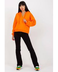 Love Lace - Hooded V Neck Long Sleeve Sweatshirt Ties - Lyst