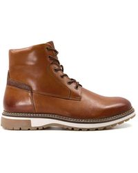 Dune - 'contor' Leather Smart Boots - Lyst