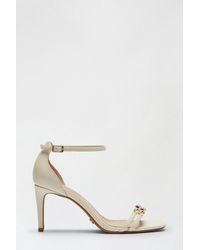 Dorothy Perkins - Showcase Wide Fit White Sunny Jewel Sandal - Lyst