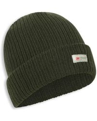 Mountain Warehouse - Thinsulate Fleece Lined Ribbed Anti-Pill Warm Winter Knitted Beanie - Lyst