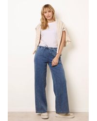 Blue Vanilla - Elasticated Waist Jeans - Lyst