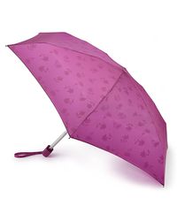 Fulton - Tiny 2 Gloss Floral Print Umbrella - Lyst