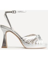 Linzi - Socialite Knotted Platform Heels - Lyst