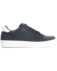 Dune - 'Tawly' Leather Trainers - Lyst