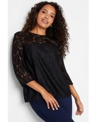 M&CO. - 3/4 Sleeve Top - Lyst