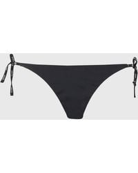 HUGO - Pure Tie Side Bikini Botton - Lyst