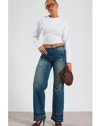 EGO - Straight Leg Denim Jeans - Lyst