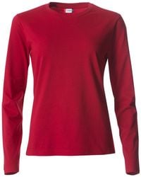 Clique - Basic Long-Sleeved T-Shirt - Lyst