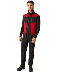 Regatta - Colour Block Softshell Body Warmer - Lyst